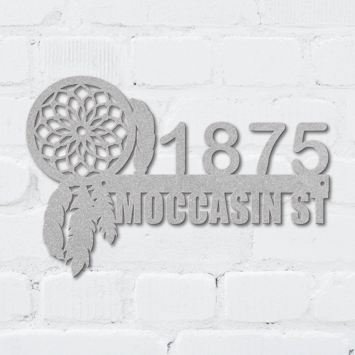 Dream Catcher Address Sign