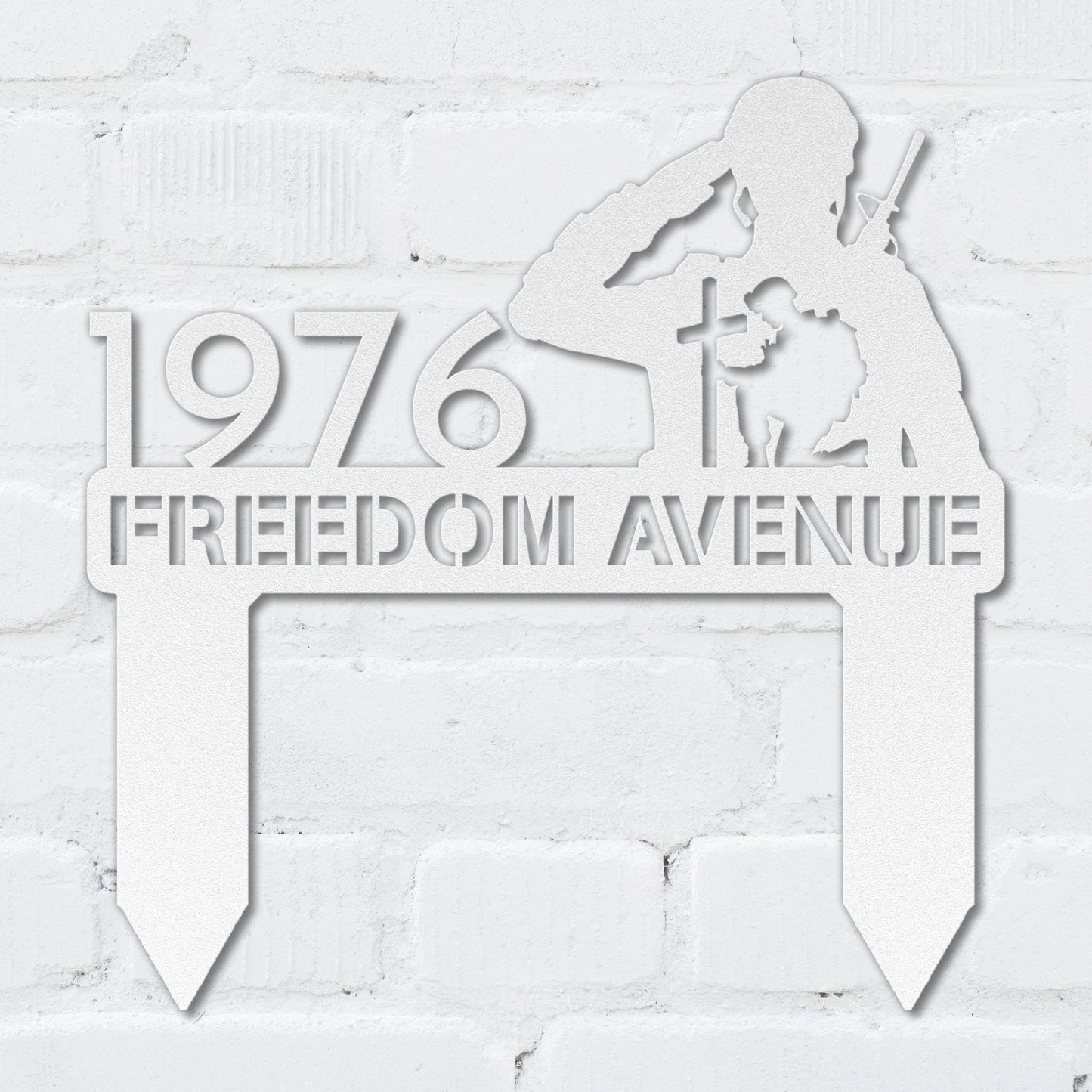 Freedom Address Sign