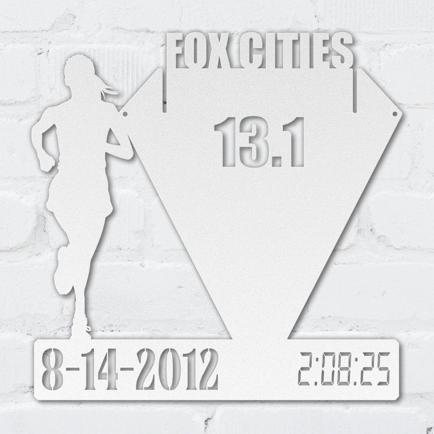 Gal's Running Medal Display