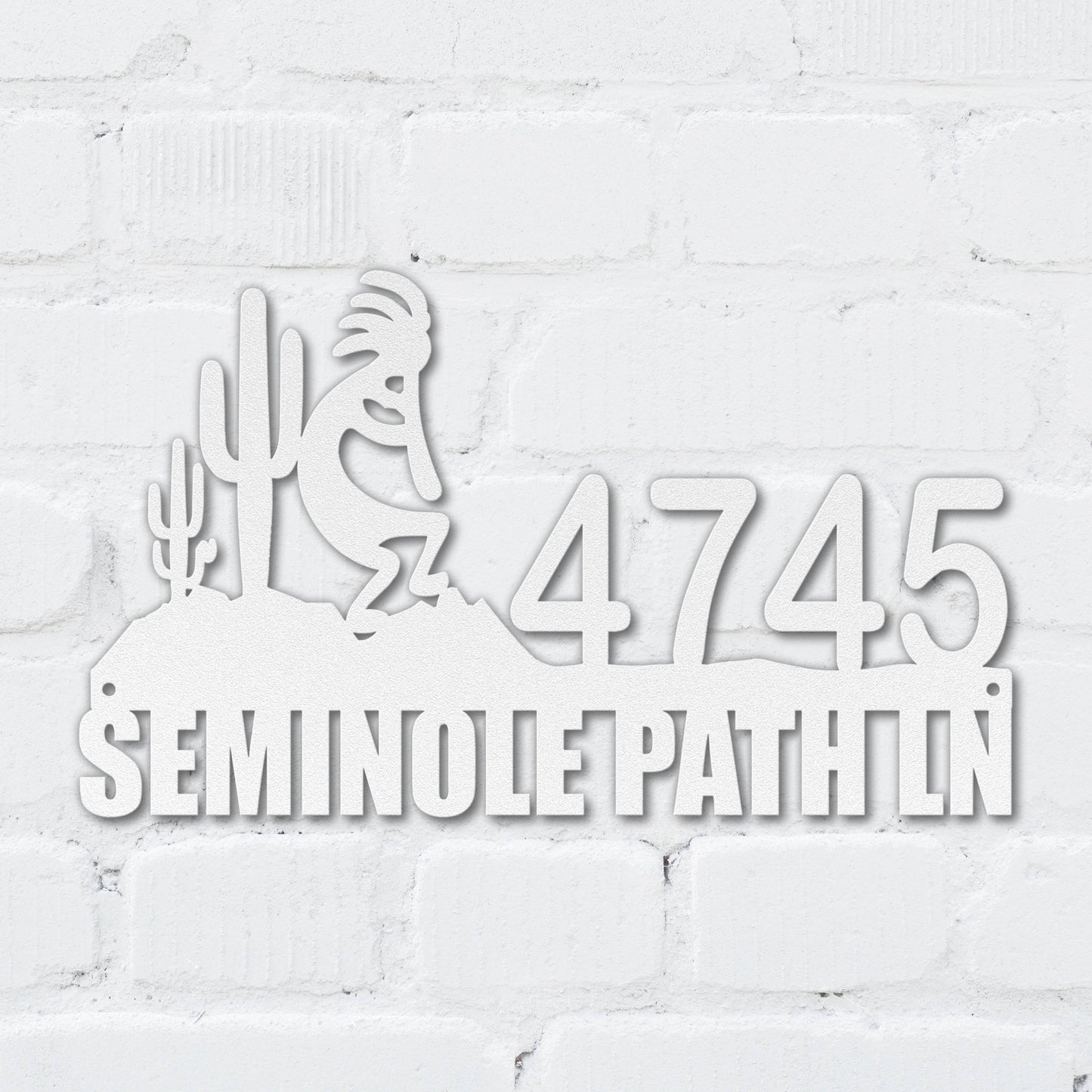 Kokopelli - The Flute Player Address Sign