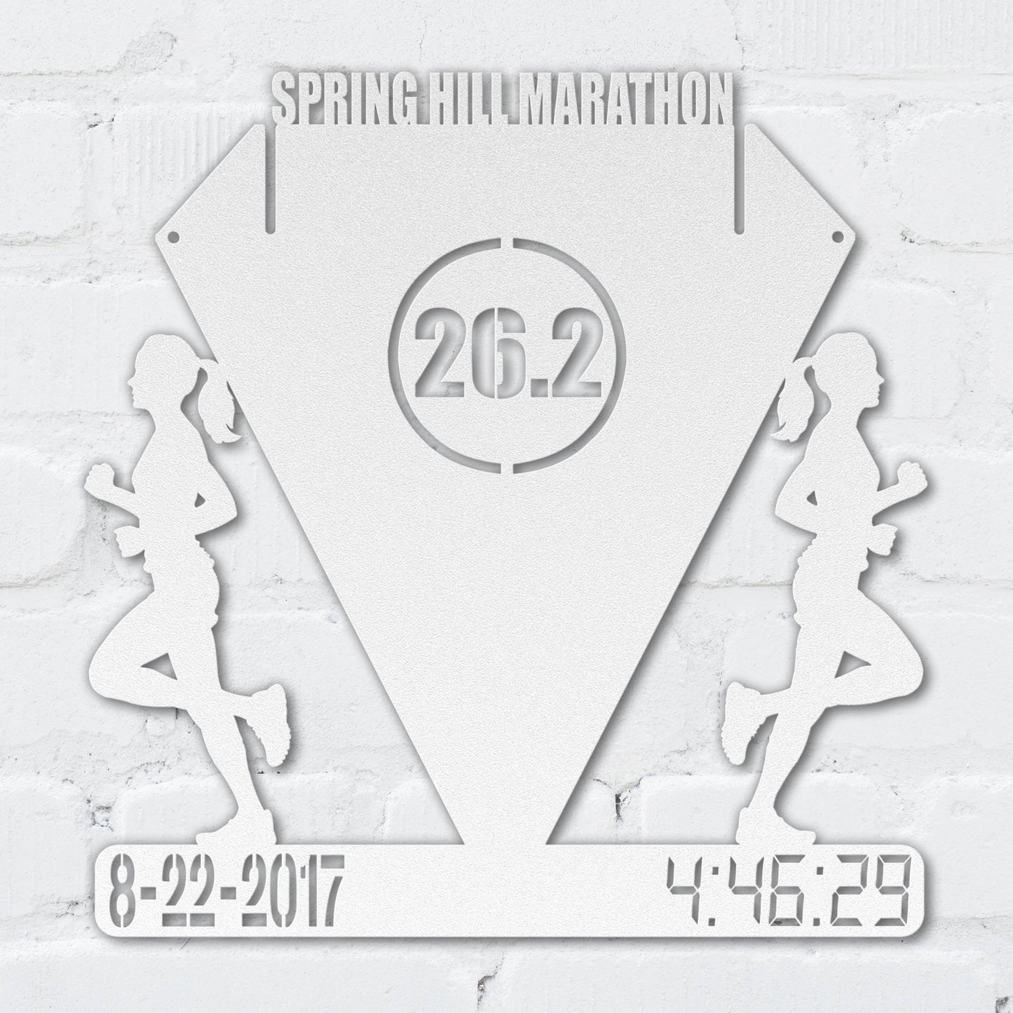 Women's Dual Medal Display